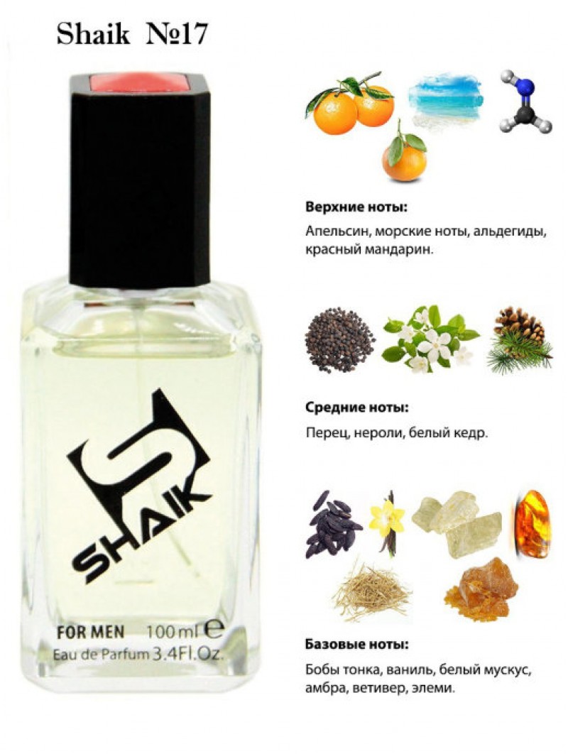 SHAIK № 17 Chanel Allure Hodwme Sport - 100 мл