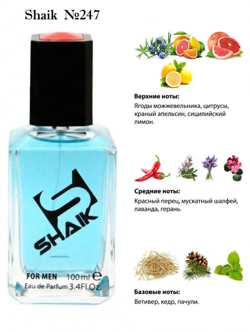 SHAIK № 247 Dolce & Gabbana K By - 100 мл