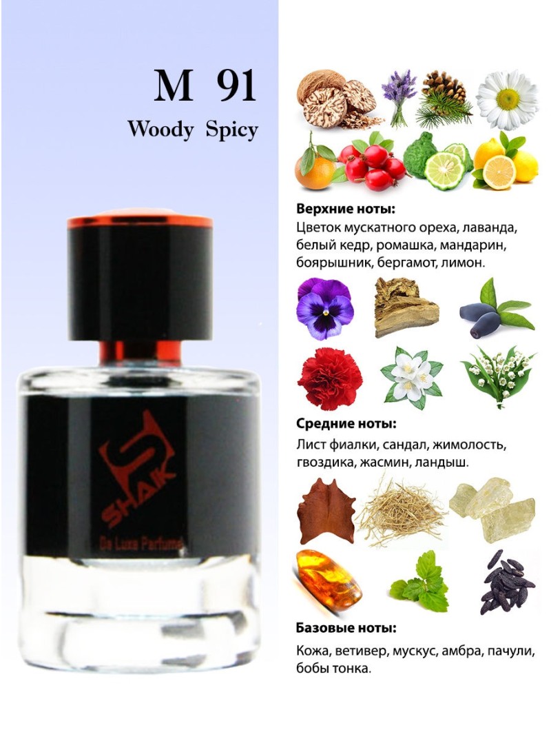 SHAIK № 91 Paco Rabanne 1 Million - 25 мл