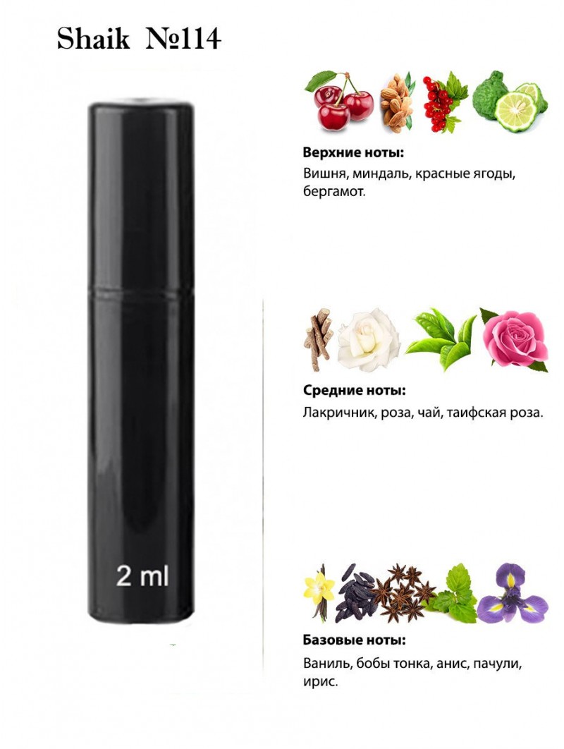 SHAIK № 114 Guerlain La Petite Robe Noir - 2 мл