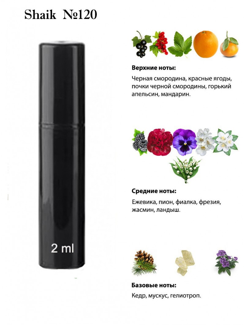 SHAIK № 120 Gucci Eau de Parfum 2 - 2 мл