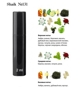 SHAIK № 131 Creed Aventus - 2 мл