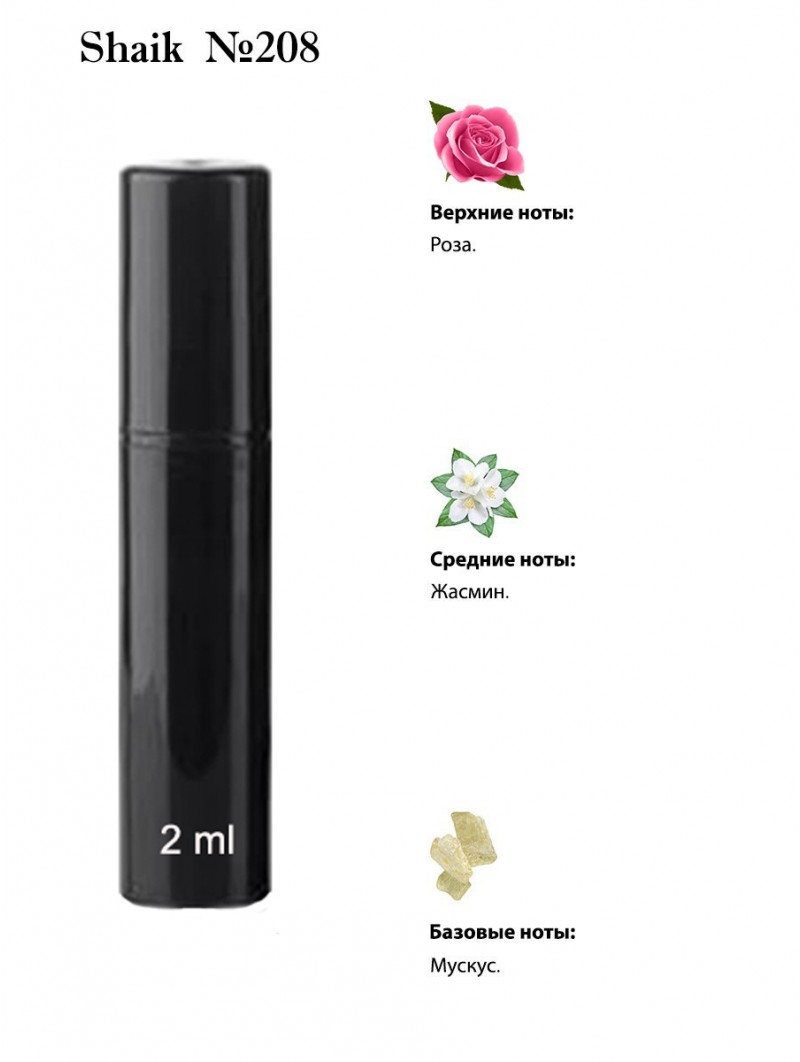 SHAIK № 208 Montale Roses Musk - 2 мл