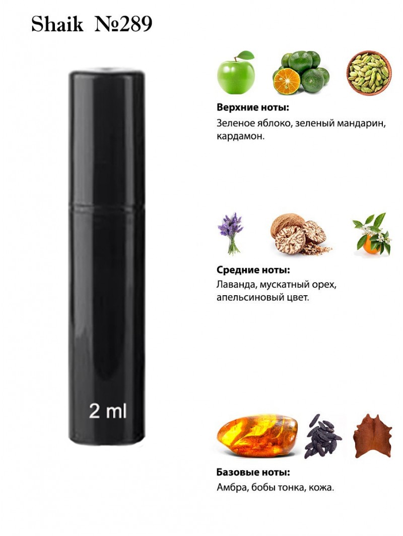 SHAIK № 289 Giorgio Armani Code Profumo - 2 мл