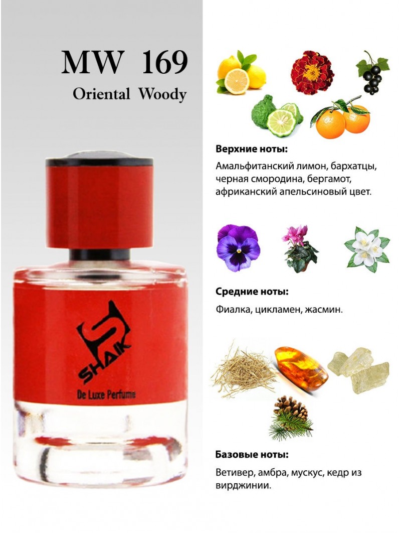 SHAIK № 169 Byredo Bal D'Afrique - 50 мл