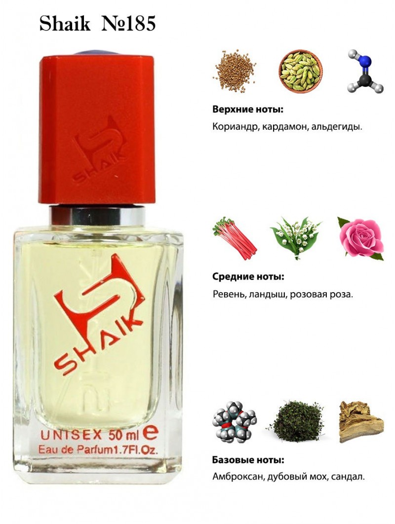 SHAIK № 185 Kilian Vodka On The Rocks - 50 мл