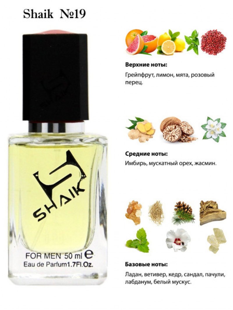 SHAIK № 19 Chanel Bleu De Chanel - 50 мл