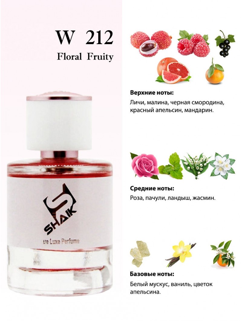 SHAIK № 212 Montale Candy Rose - 50 мл