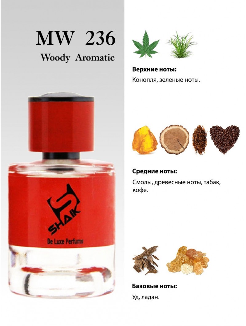 SHAIK № 236 Nasomatto Black Afgano - 50 мл