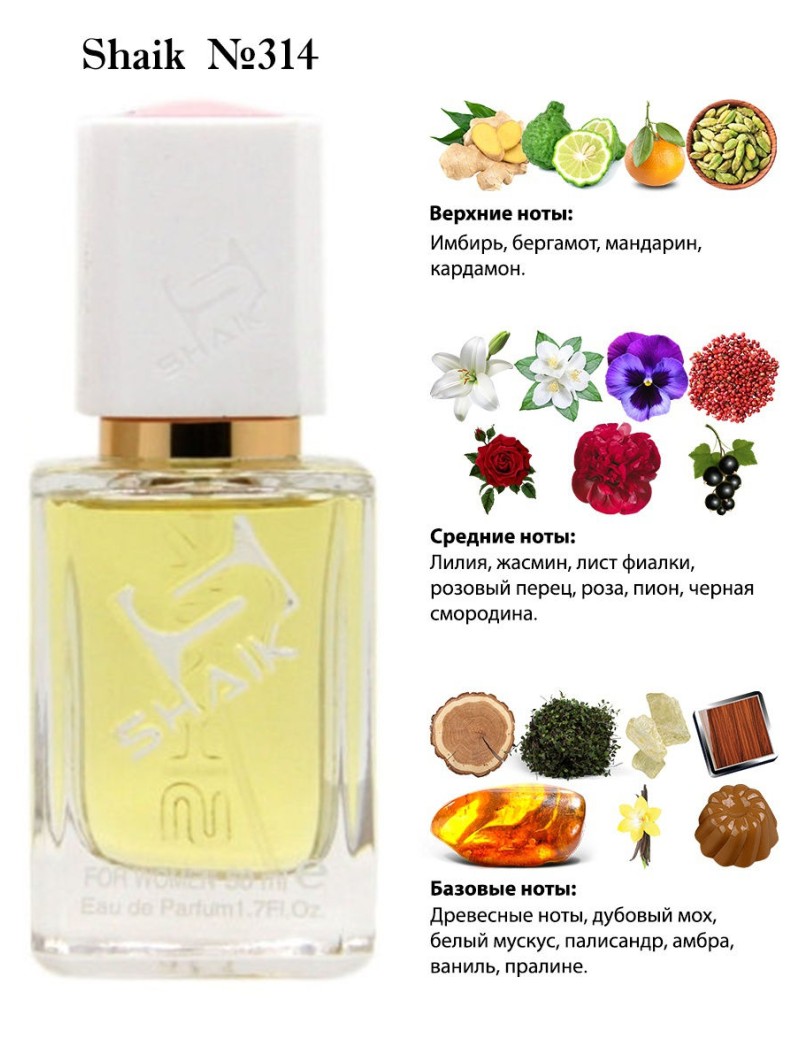 SHAIK № 314 Armand Basi In Red Parfum - 50 мл