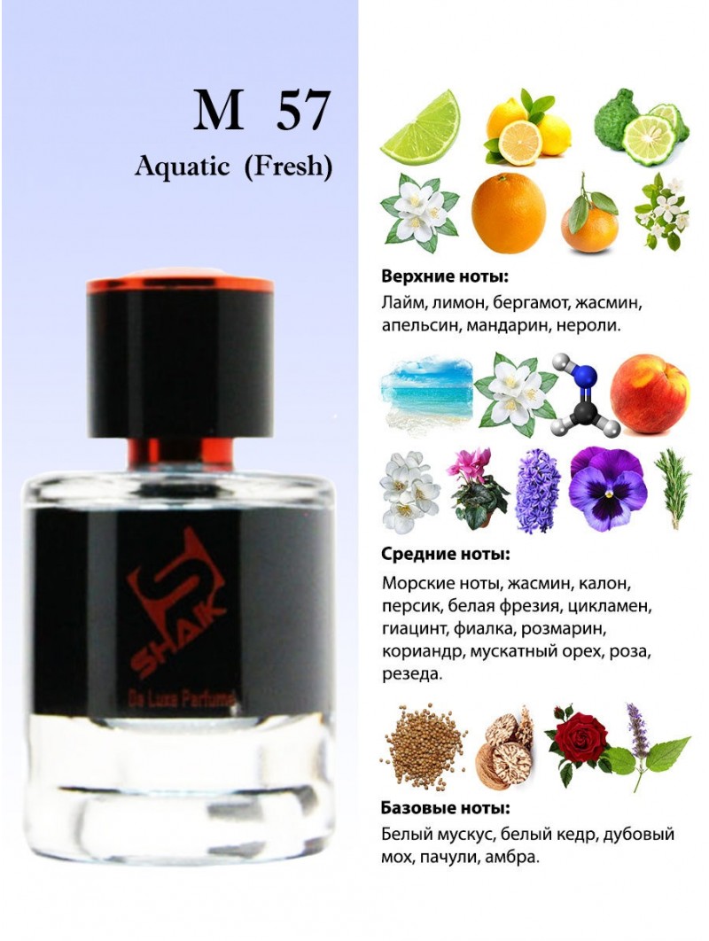 SHAIK № 57 Giorgio Armani Acqua di Gio - 50 мл