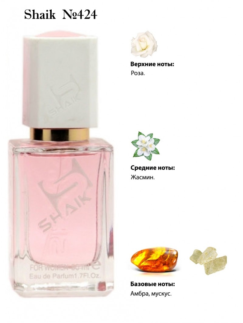 SHAIK № 424 Montale Roses Musk Intense - 50 мл