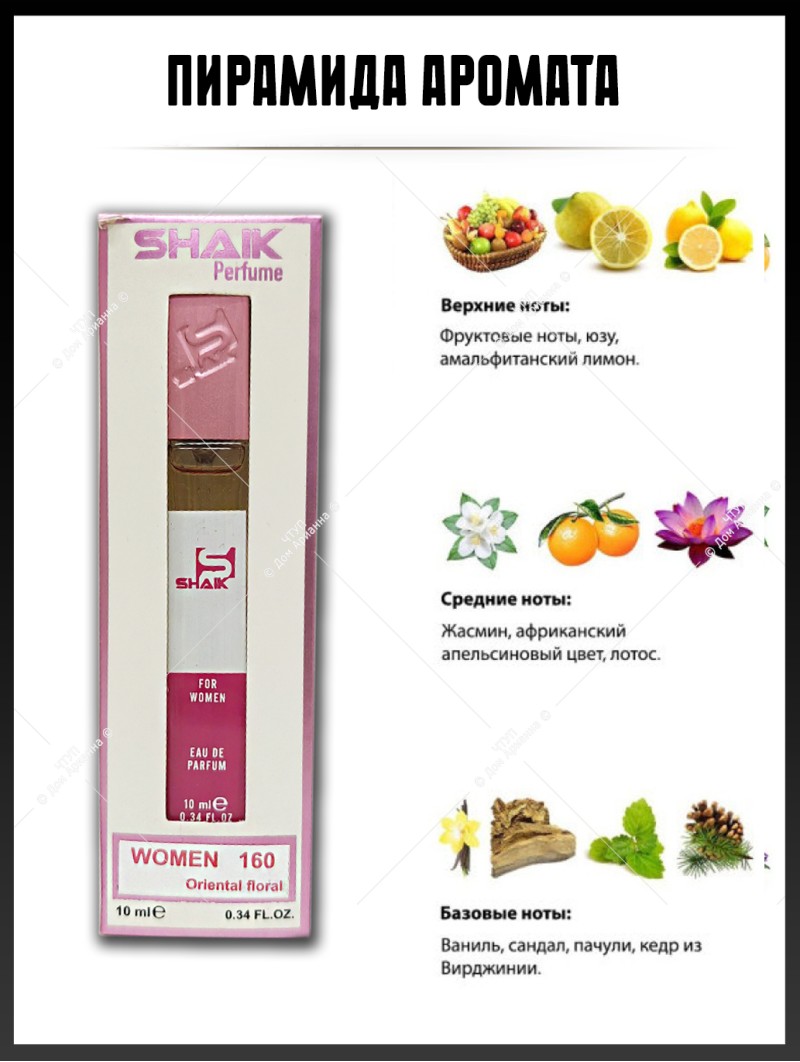 SHAIK № 160 Trussardi Donna - 10 мл