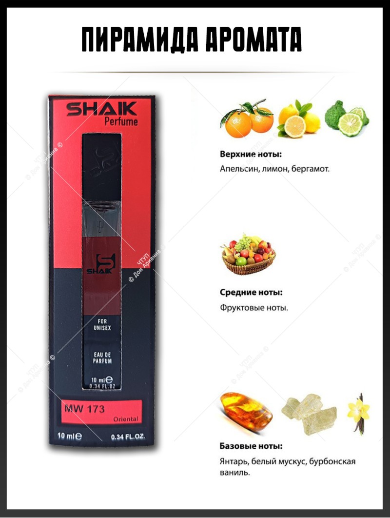 SHAIK № 173 Sospiro Perfumes Erba Pura  - 10 мл