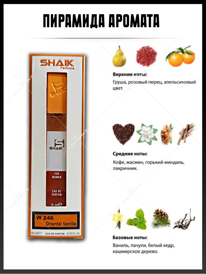 SHAIK № 246 Yves Saint Laurent Black Opium - 10 мл