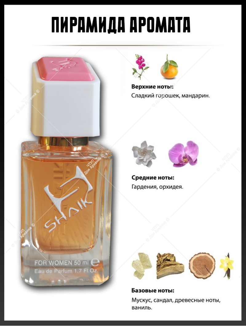 SHAIK № 168 Nina Ricci Premier Jour - 50 мл