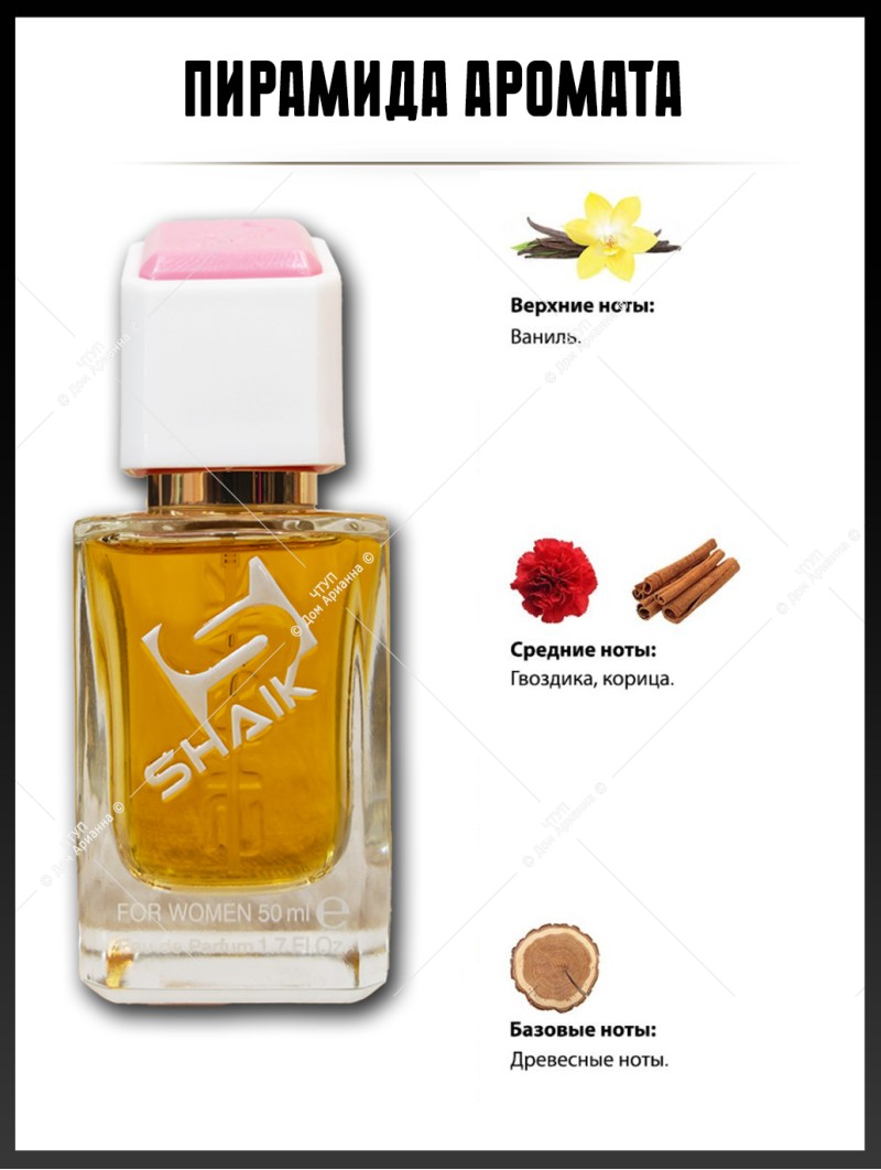 SHAIK № 204 Montale Vanille Absolu - 50 мл