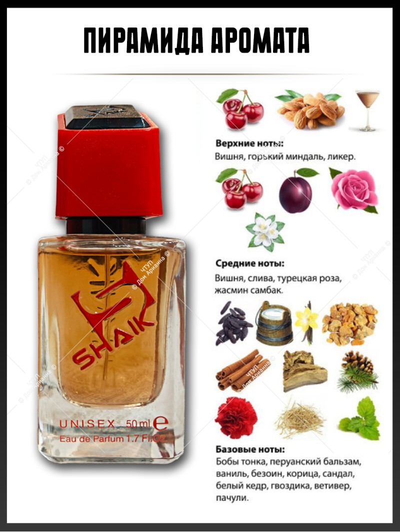 SHAIK № 265 Tom Ford Lost Cherry - 50 мл