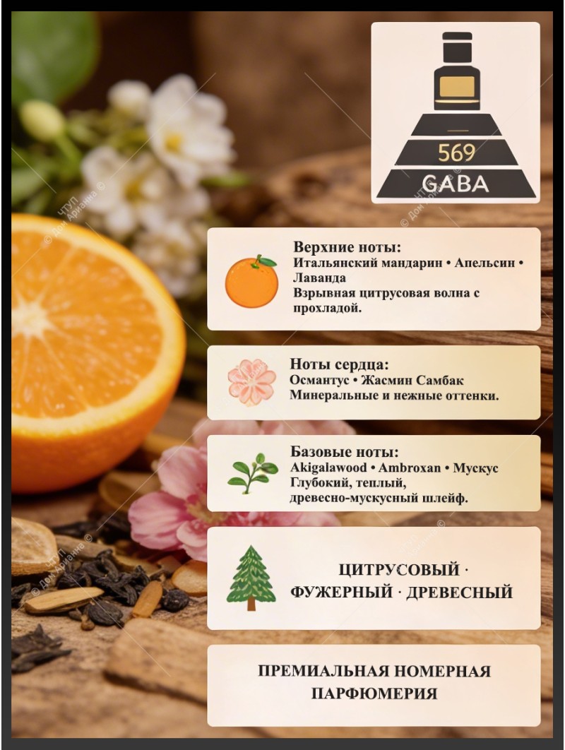 SHAIK № 569 Hormone Paris Gaba - 50 мл